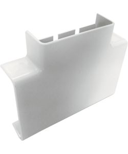 POLY POOL Giunto a T per canale 60x20mm bianco 3 vie certificato IMQ