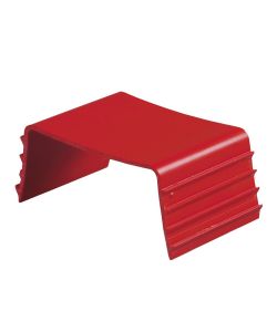 Traversino fissatubi per canale condizionamento - 80x60 mm Rosso