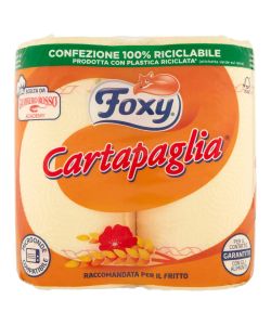 Carta Cucina Cartapaglia 2 rotoli 2 veli