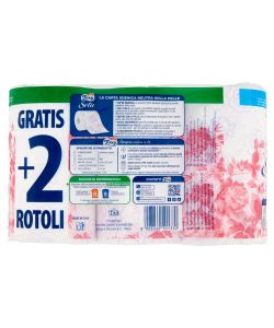 Foxy Seta Carta igienica 2 veli decorata 4+2 maxi rotoli