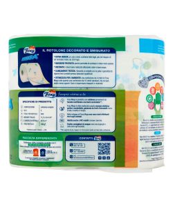 Foxy Carta Igienica Mega Decorata 4 Rotoli 2 Veli Bianco 8000 Fogli
