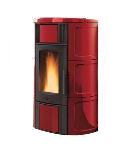 Termostufa a Pellet Iside 2.0 Bordeaux Extraflame