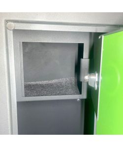 Sacar Porta Fucile Elettronico - Grigio Antracite - 1450x300x300 mm