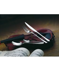 Salvinelli Cucchiaini Moka Set 12 Pz Acciaio Inox 18/10 Eleganti