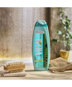 Vidal Bagnoschiuma Muschio Bianco 500ml - Doccia Schiuma Idratante Verde