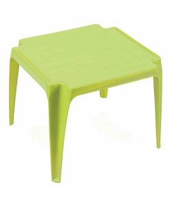Progarden Tavolo Resina Baby Rettangolare Verde 55x50x44 h cm