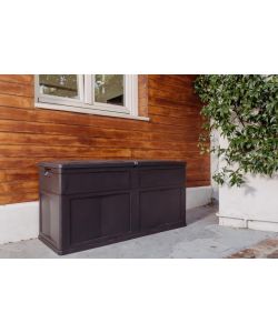 Baule multiuso 119 x 46 x 60 cm Nero