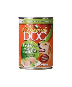 Special Dog Pat� Barattolo Vitello e Verdure 400g Alimento per Cani