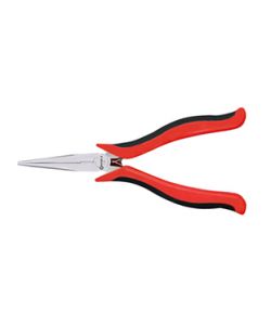 Pinzetta per elettronica becchi piatti 125 mm.