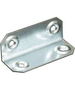 Mobila Piastrina Angolare in Acciaio Zincato 20x20x40 mm - Fissaggio Resistente