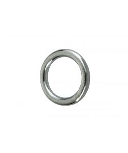 Anello tondo saldato  5 x 40 mm. in acciaio zincato - 4 pz.