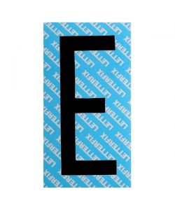 Lettera Adesiva Nera Serie T80 E Letterfix