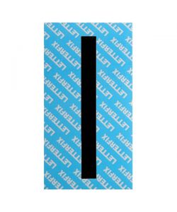 Lettera Adesiva Nera Serie T80 I Letterfix