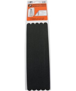 ROSH Strisce Adesive Antiscivolo 5 Pezzi 19 mm x 300 mm Nero