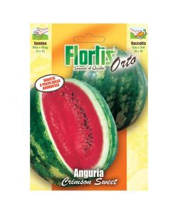 Flortis Semi di Anguria Crimson Sweet - Verde chiaro, rotondo, dolce