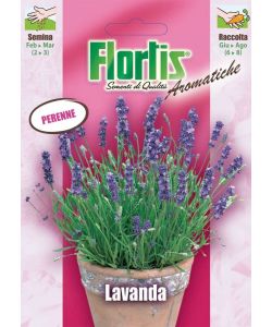 Flortis Semi di Lavanda - Busta Pronta per Semina - Fiori Aromatici
