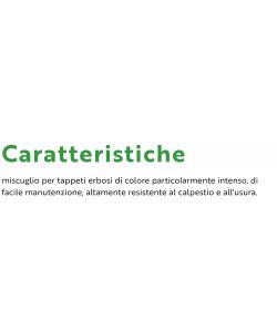Flortis Kit sementi prato e concime organico 3 kg per 80 m� verde