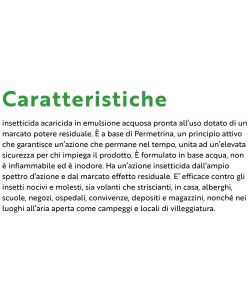 Flortis Insetticida Pronto all'Uso 400 ml - Contro Insetti Volanti e Striscianti