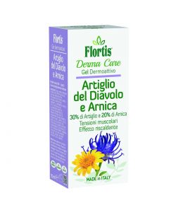 Flortis Gel Artiglio del Diavolo e Arnica 75ml contro Dolori Muscolari