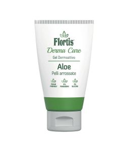 Flortis Gel Dermoattivo Aloe Vera 75 ml - Idratante per pelli arrossate