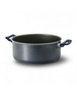 Casseruola 2 Manici      Cm 22 Bella Blu Accademia