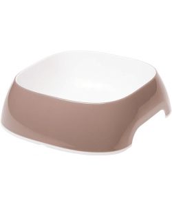 Ferplast Ciotola Glam Tortora 0,4L Antiscivolo per Cibo e Acqua Gatti