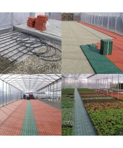 Art Plast Piastrella Polipropilene Cotto - 40x40 cm