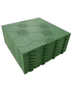 Piastrella Autobloccante Art Plast - Verde - 40x40 cm