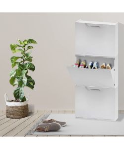 Art Plast Scarpiera Bianca in Polipropilene - 51x17.3x41 cm