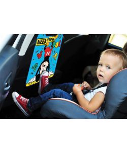 Proteggisedile auto Mickey Mouse azzurro Topolino bambini