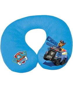 Cuscino da collo per viaggio Paw Patrol azzurro