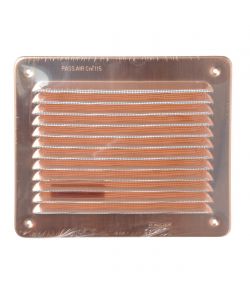 Griglia Rame Rettangolare 193x165 mm con Rete Antinsetti