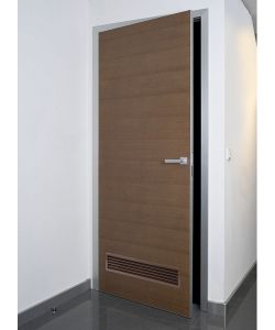 Griglia di Ventilazione Telescopica in Plastica Marrone - 480x98 mm