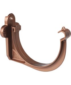 Cicogna in PVC effetto ramato per gronda 25 cm fissaggio a parete