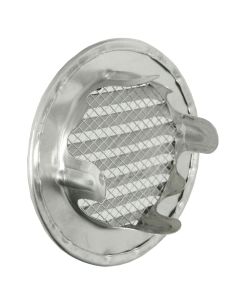 Griglia Aerazione Tonda Incasso Alluminio diam. 80 mm