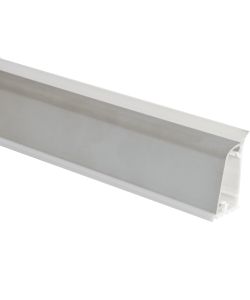 Alzatina alluminio naturale 3000mm per cucina resistente e facile da pulire