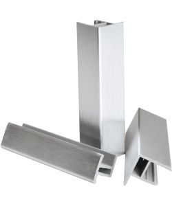 Accessori per Zoccolini in Alluminio Cucina 10 cm h - Colore Alluminio