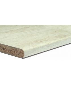 TOP CUCINA TRAVERTINO SARDO 38 MM 600X3040 MM Laminato Resistente