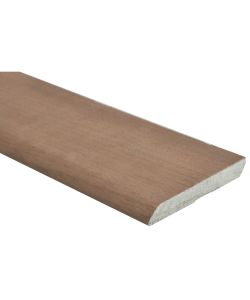 Battiscopa legno impiallacciato grezzo 8 cm - Finiture personalizzabili
