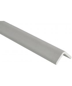 Paraspigolo PVC Grigio 30x30 mm Lunghezza 3 m per Muri Resistente Umidit�