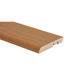Battiscopa in MDF effetto noce chiaro 6,5 cm x 240 cm melaminico