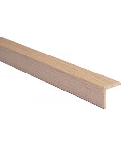 Paraspigolo Melaminico in MDF Effetto Rovere 28x28 mm Lunghezza 278 mm