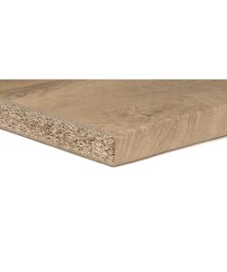 TOP CUCINA ROVERE RUSTICO 2040X600 MM - Piano da lavoro HPL opaco