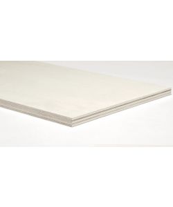 Pannello Pioppo multistrato 80x30 cm legno chiaro 0,5 cm per fai da te