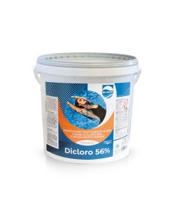 Blusan Dicloro Granulare 56% - Cloro per Piscina 1 kg - Azione Igienizzante
