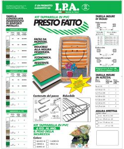 Kit Tapparella in PVC Riducibile - Marrone Scuro - 83x160 cm