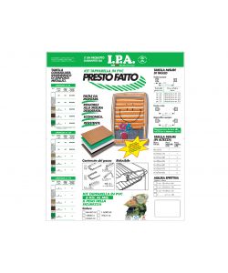 Kit Tapparella PVC - Bianco - 173x160 cm