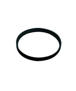 Guarnizione di Tenuta per Stufe a Pellet - Silicone Nero - 12mm D.8cm