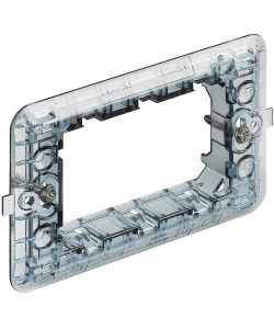 Bticino Supporto placca trasparente 3 moduli Matix