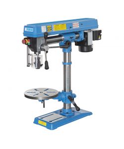 Fervi Trapano Radiale da Banco Blu 375W con Tavola Inclinabile �290mm
